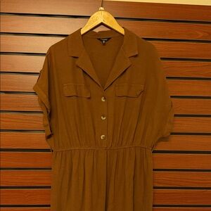 Sassee's Brown Midi Dress